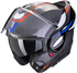 Scorpion EXO-Tech Evo Carbon Rover Flip Up - Black/Red/Blue