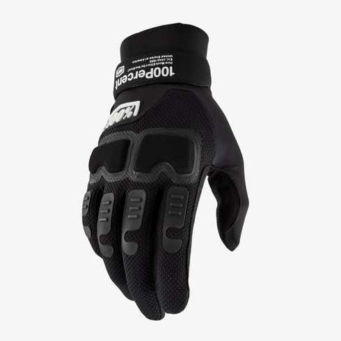 100% Langdale Gloves - Black