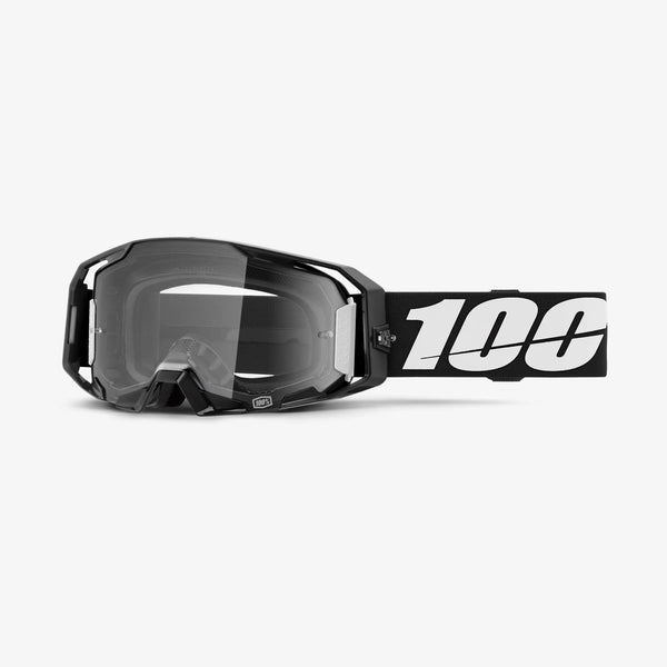 100% ARmatic Goggles - Black/Mirror Silver Flash Lens