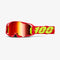 100% ARmatic Goggles - Red/Mirror Red Lens
