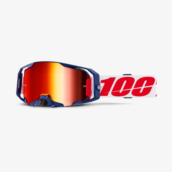 100% ARmatic Goggles - Mach Z/Mirror Red Lens
