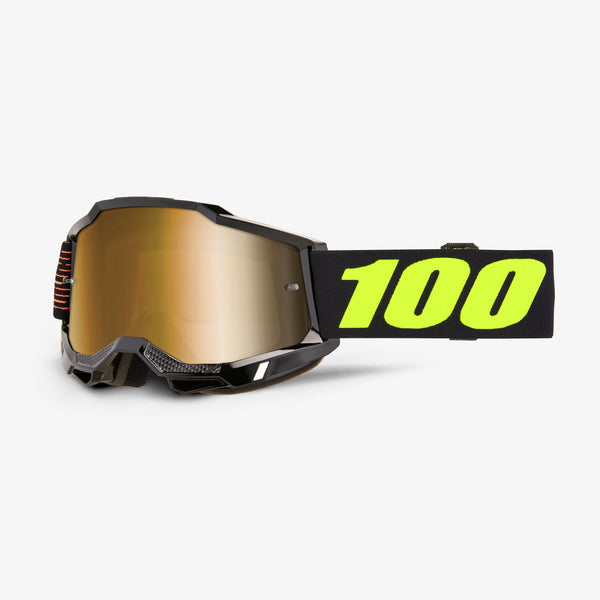 100% Accuri 2 Goggles - Fairbanks (True Gold Mirror Lens)