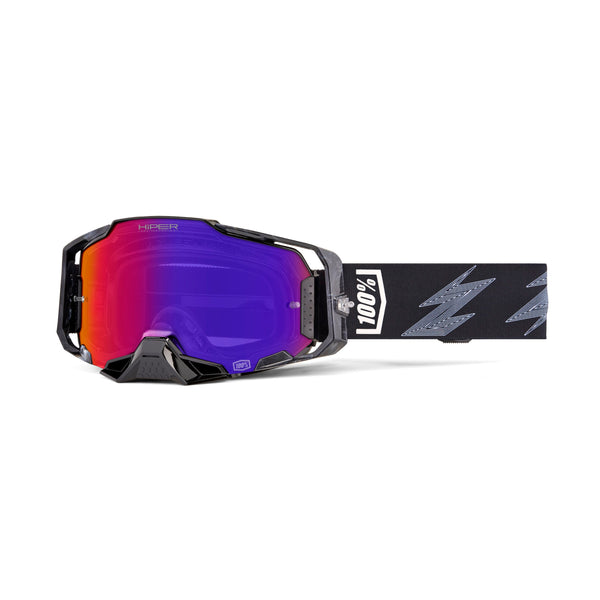 100% Armega Goggles - Crenshaw (HiPER Purple Mirror Lens)