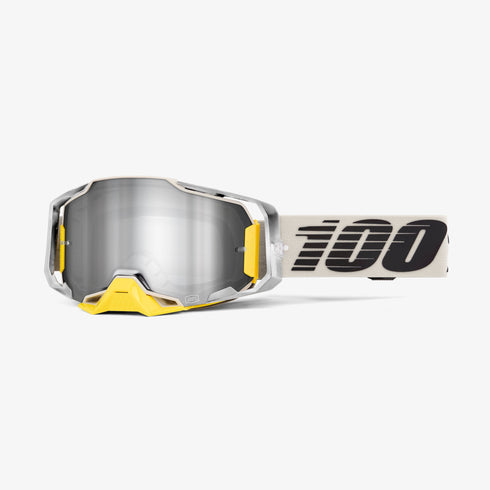 100% Armega Goggles - Viggo (Silver Flash Mirror Lens)