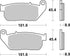 SBS FA381 H.HS Sinter Brake Pads - Front (Harley Davidson)