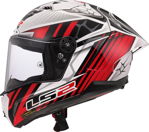 LS2 FF805 Thunder GP Aero Replica Carbon Helmet - Perolari Gloss