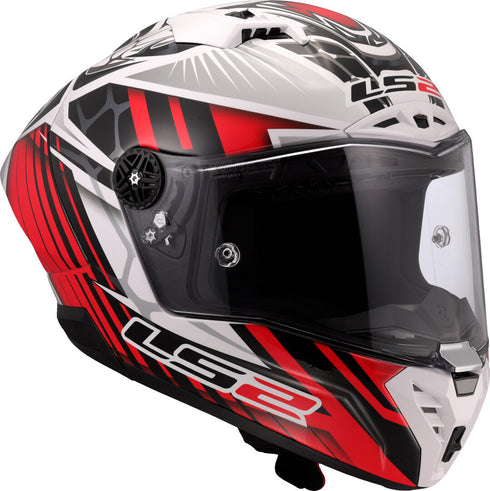 LS2 FF805 Thunder GP Aero Replica Carbon Helmet - Perolari Gloss