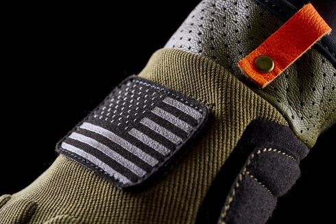 Five Gloves Scrambler Gloves - Khaki/Black