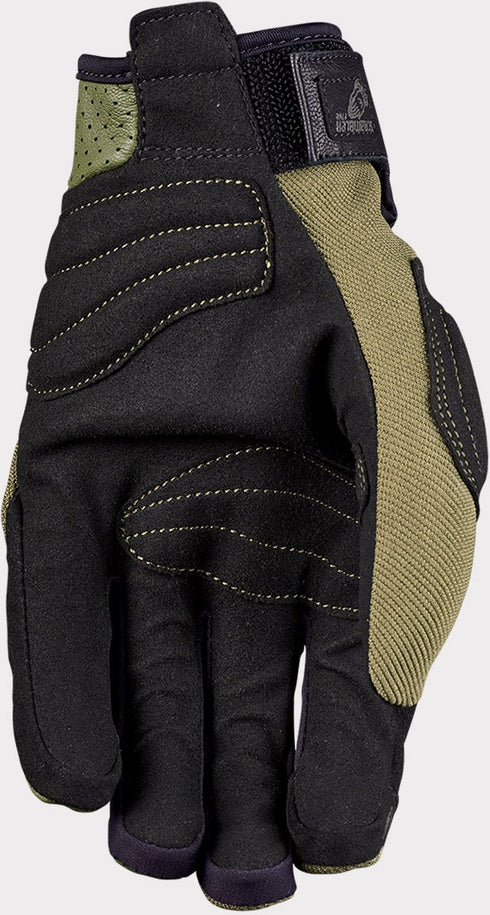 Five Gloves Scrambler Gloves - Khaki/Black