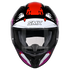 SMK Stellar Sport Flare GL219 Helmet - Black/Pink/Red