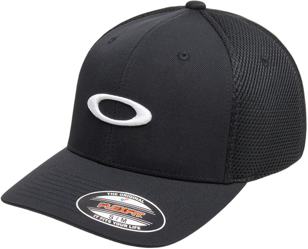 Oakley Ellipse Mesh Golf Hat - Black/White
