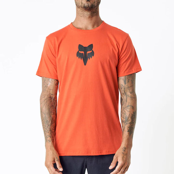 Fox 2024 Head Ss Tee - Flame Red
