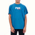 Fox Racing Youth Checkered Short-Sleeve T-Shirt - Banaff Blue