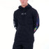 Fox Image Pullover Fleece Hoody - Black