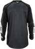 Fly Racing 2026 F-16 Jersey - Black/White — Motorcycle Gear (image 2 of 2)
