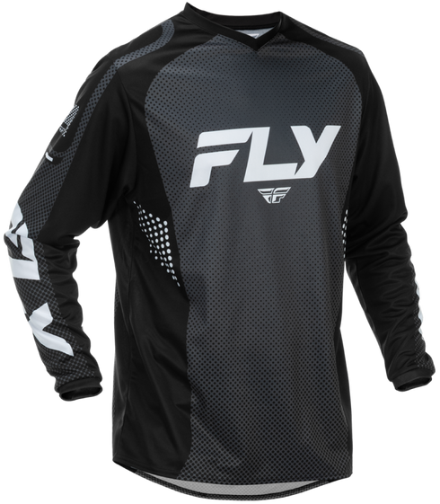 Fly Racing 2026 F-16 Jersey - Black/White — Motorcycle Gear (image 1 of 2)