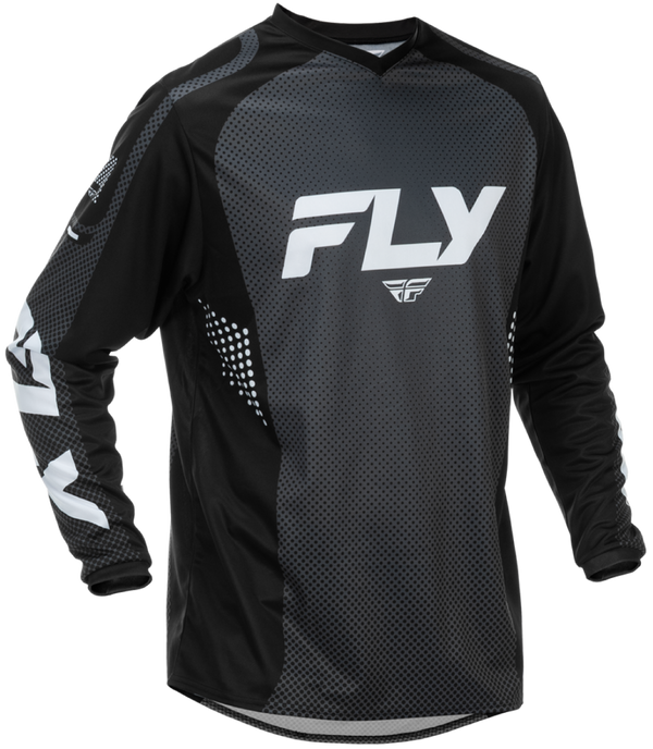 Fly Racing 2026 F-16 Jersey - Black/White — Motorcycle Gear (image 1 of 2)
