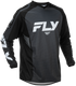 Fly Racing 2026 F-16 Jersey - Black/White — Motorcycle Gear (image 1 of 2)