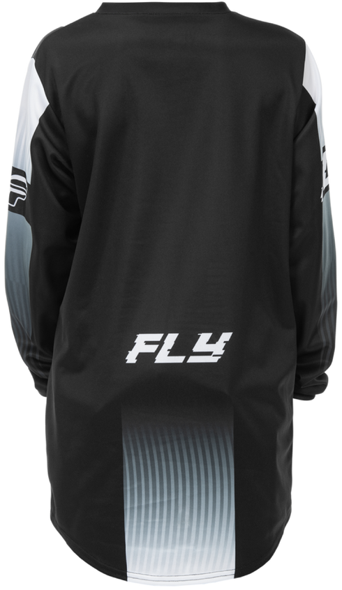 Fly Racing 2026 Youth F-16 Jersey - Black/White — Motorcycle Gear (image 2 of 2)