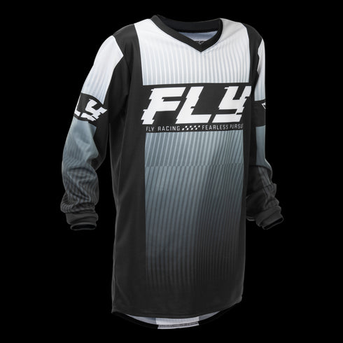Fly Racing 2026 Youth F-16 Jersey - Black/White