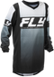 Fly Racing 2026 Youth F-16 Jersey - Black/White — Motorcycle Gear (image 1 of 2)