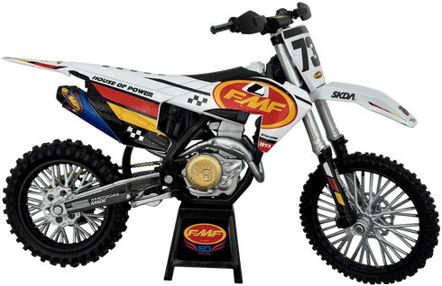 FMF 1/12 Scale Toy Model - FMF Factory MX Bike — Lifestyle (image 1 of 2)