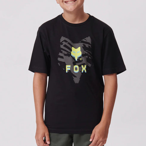 Fox Youth Blazing Trails Short Sleeve T-Shirt - Black