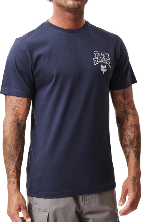 Fox Racing Racewear Short Sleeve T-Shirt - Summit Navy
