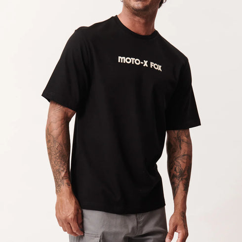 Fox Racing Loretta Lynns Moto-X Oversized Short Sleeve T-Shirt - Black