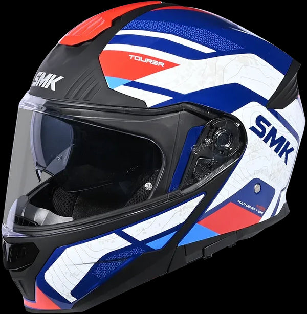 SMK Gullwing Navigator Helmet - GL513 Red/Blue/White