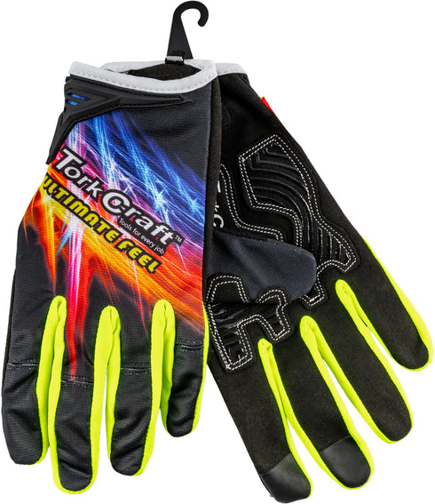 Tork Craft Work Smart Ultimate Feel Multi-Purpose Gloves - Black/Yellow