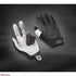S3 Parts Hard Enduro Nuts Black Angel Collection Gloves - Black/Grey