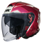SMK GTJ Tourer GL363 Helmet - Dark Red/Off White