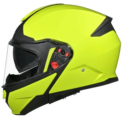 SMK Gullwing Solid Helmet - HV400 (Hi Vision Yellow)