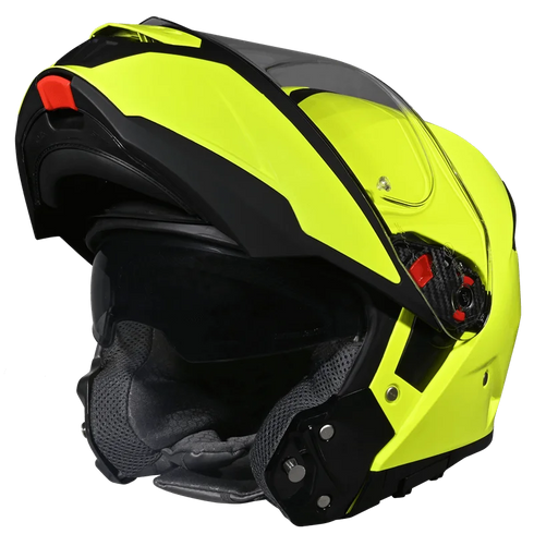 SMK Gullwing Solid Helmet - HV400 (Hi Vision Yellow)