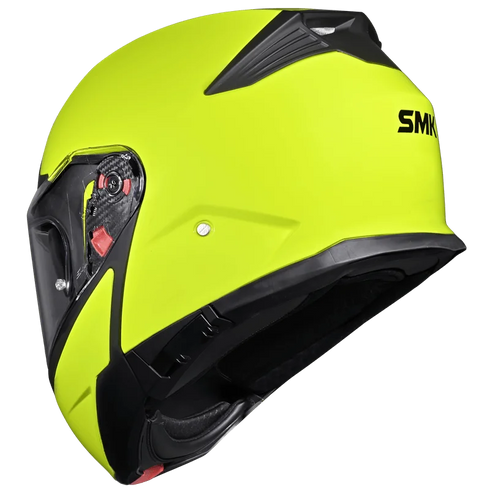 SMK Gullwing Solid Helmet - HV400 (Hi Vision Yellow)