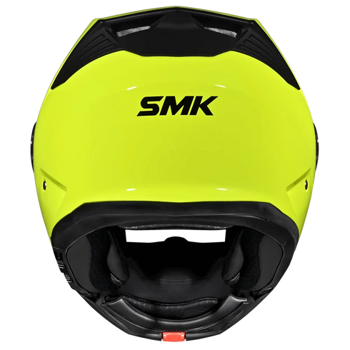 SMK Gullwing Solid Helmet - HV400 (Hi Vision Yellow)