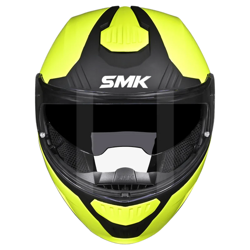 SMK Gullwing Solid Helmet - HV400 (Hi Vision Yellow)