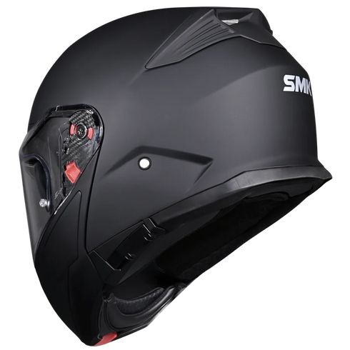SMK Gullwing Solid Helmet - MA200 (Black Matt)