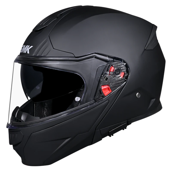 SMK Gullwing Solid Helmet - MA200 (Black Matt)