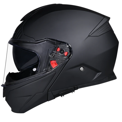 SMK Gullwing Solid Helmet - MA200 (Black Matt)