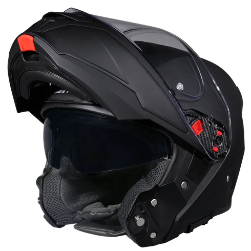 SMK Gullwing Solid Helmet - MA200 (Black Matt)