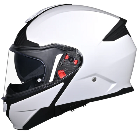 SMK Gullwing Solid Helmet - GL100 (White)