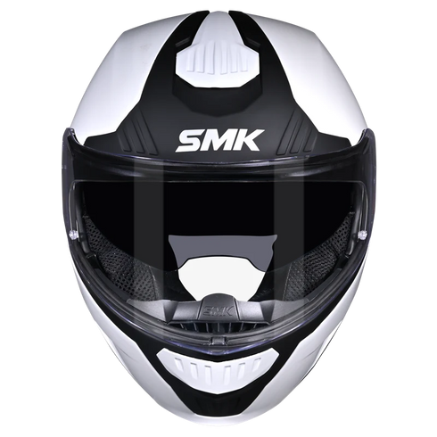 SMK Gullwing Solid Helmet - GL100 (White)