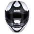SMK Gullwing Solid Helmet - GL100 (White)