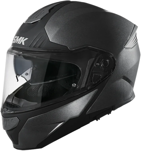 SMK Gullwing Solid Helmet - MA200 Black Matt