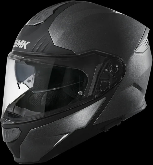 SMK Gullwing Solid Helmet - MA200 Black Matt