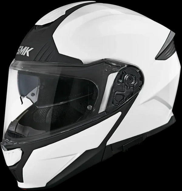 SMK Gullwing Solid Helmet - GL100 White