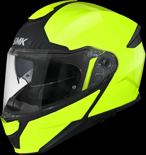 SMK Gullwing Solid Helmet - HV400 Hi-Viz Yellow