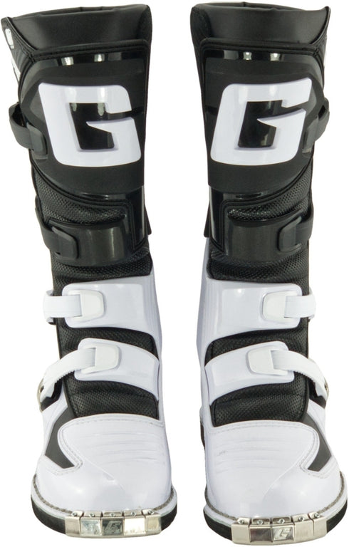 Gaerne S 21GX-J Junior MX Boots - Black/White